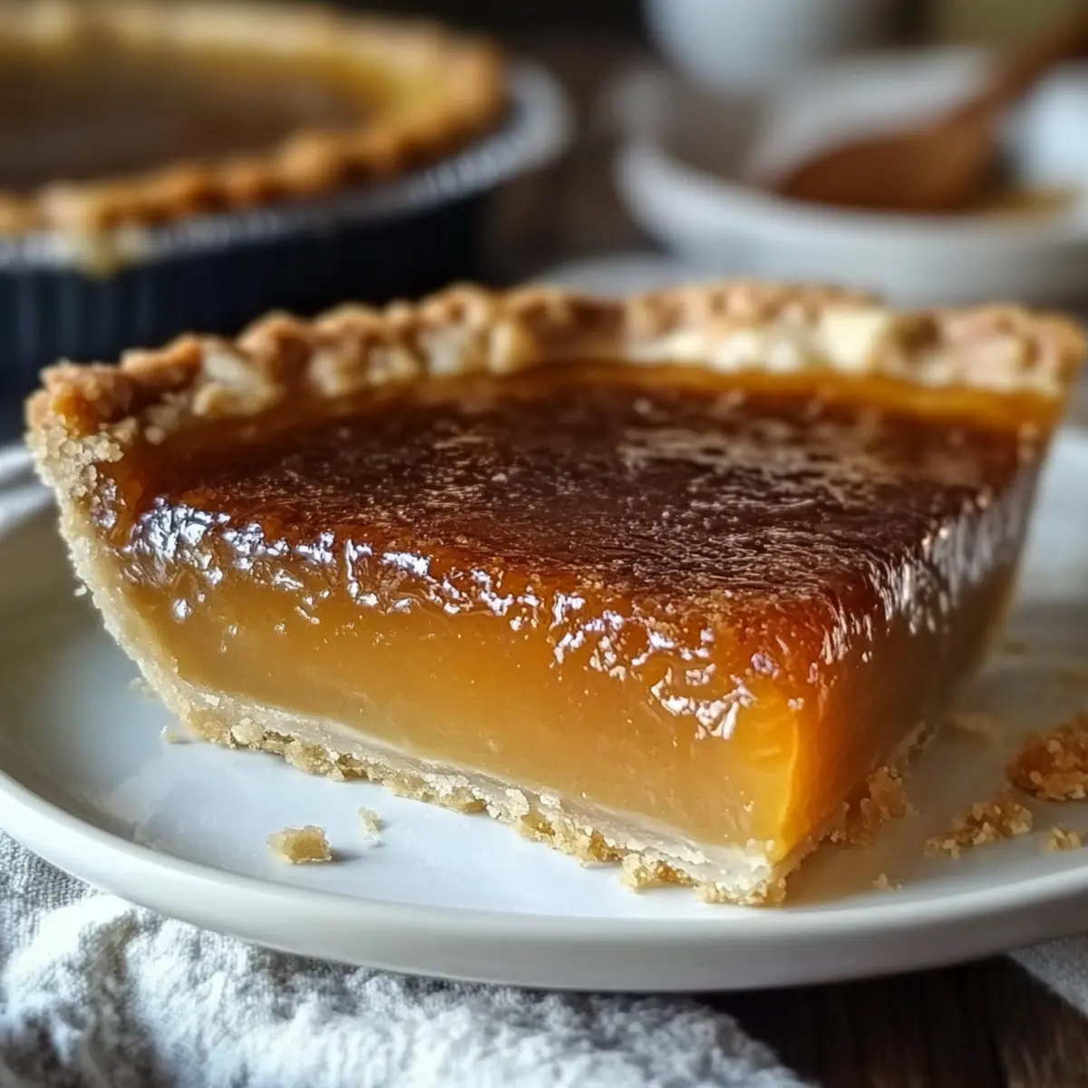 Boldly Decadent Burnt Honey Pie – Flavor Explosion in Every Bite 1