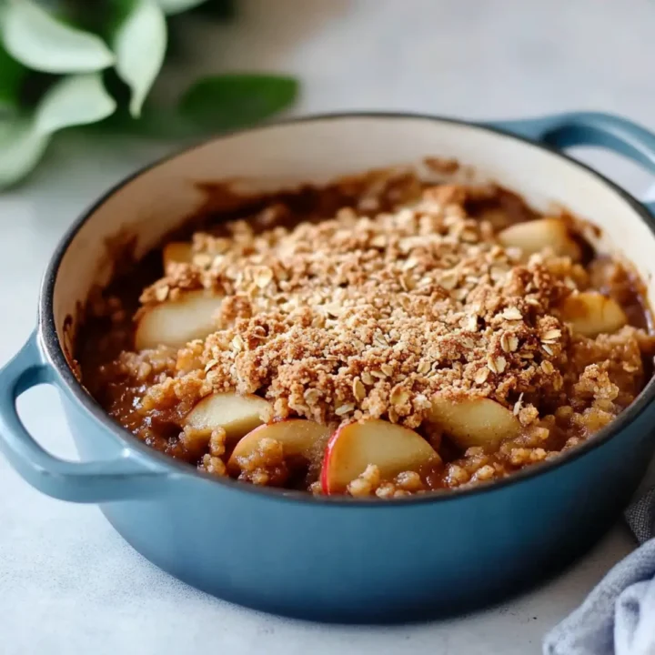 Indulge in Amazing Dutch Oven Oat Apple Crisp Bliss 9 Amazing Dutch Oven Oat Apple Crisp