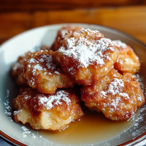 Delicious Baked Apple Fritters with Glaze: Cozy Comfort Food 2 Baked Apple Fritters with Glaze
