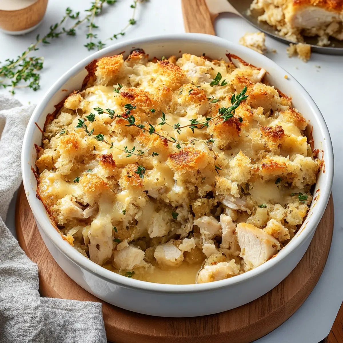 The Coziest Chicken Stuffing Bake Recipe for Comfort Food Fans