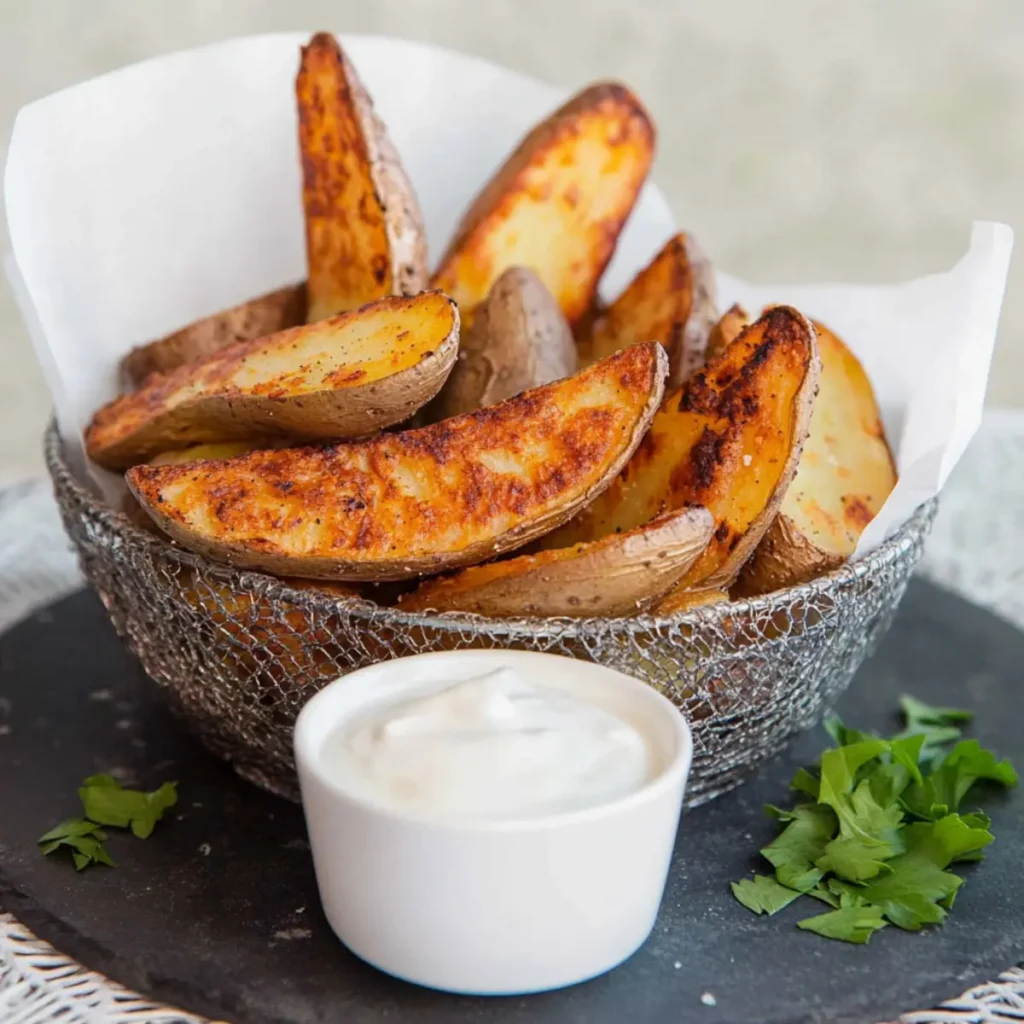 Home 50 Oven Baked Potato Wedges