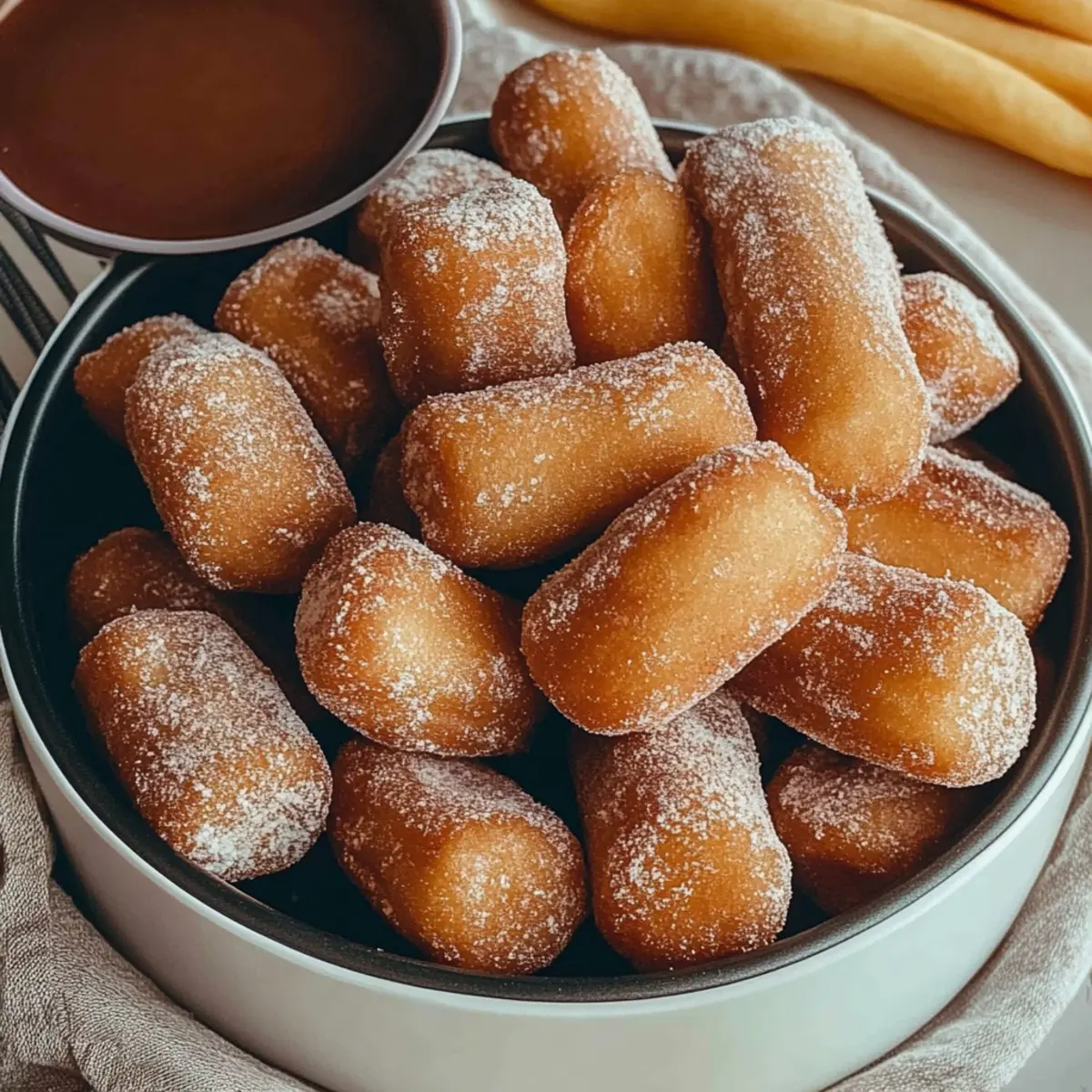 Irresistibly Fluffy Air Fryer Churro Bites Recipe You’ll Love 12 Fluffy Air Fryer Churro Bites Recipe