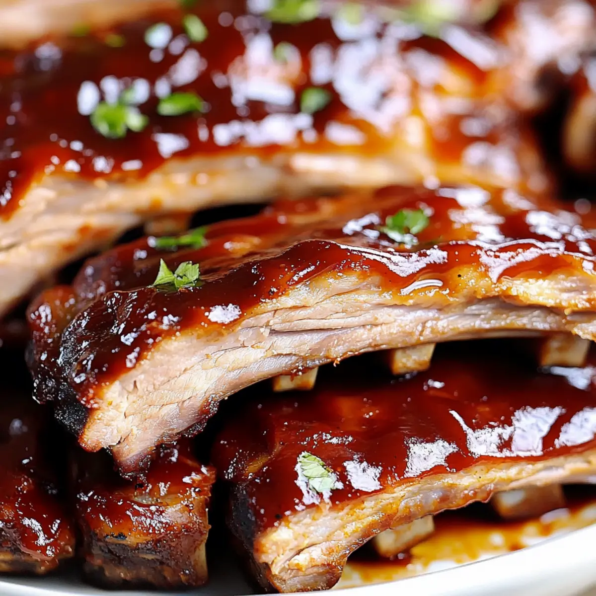 Irresistibly Tender Oven Baked BBQ Ribs for Summer BBQs 28 Oven Baked BBQ Ribs (Tender, Fall-Off-The-Bone Family Dinner for Summer BBQs)