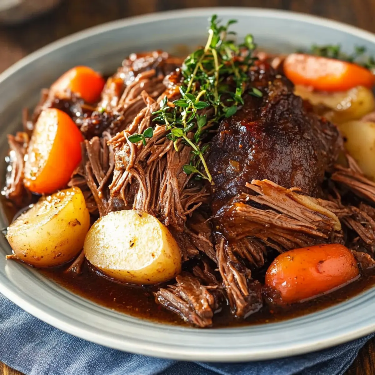Irresistibly Tender Slow Cooker Pot Roast: Gordon Ramsay Inspired 1