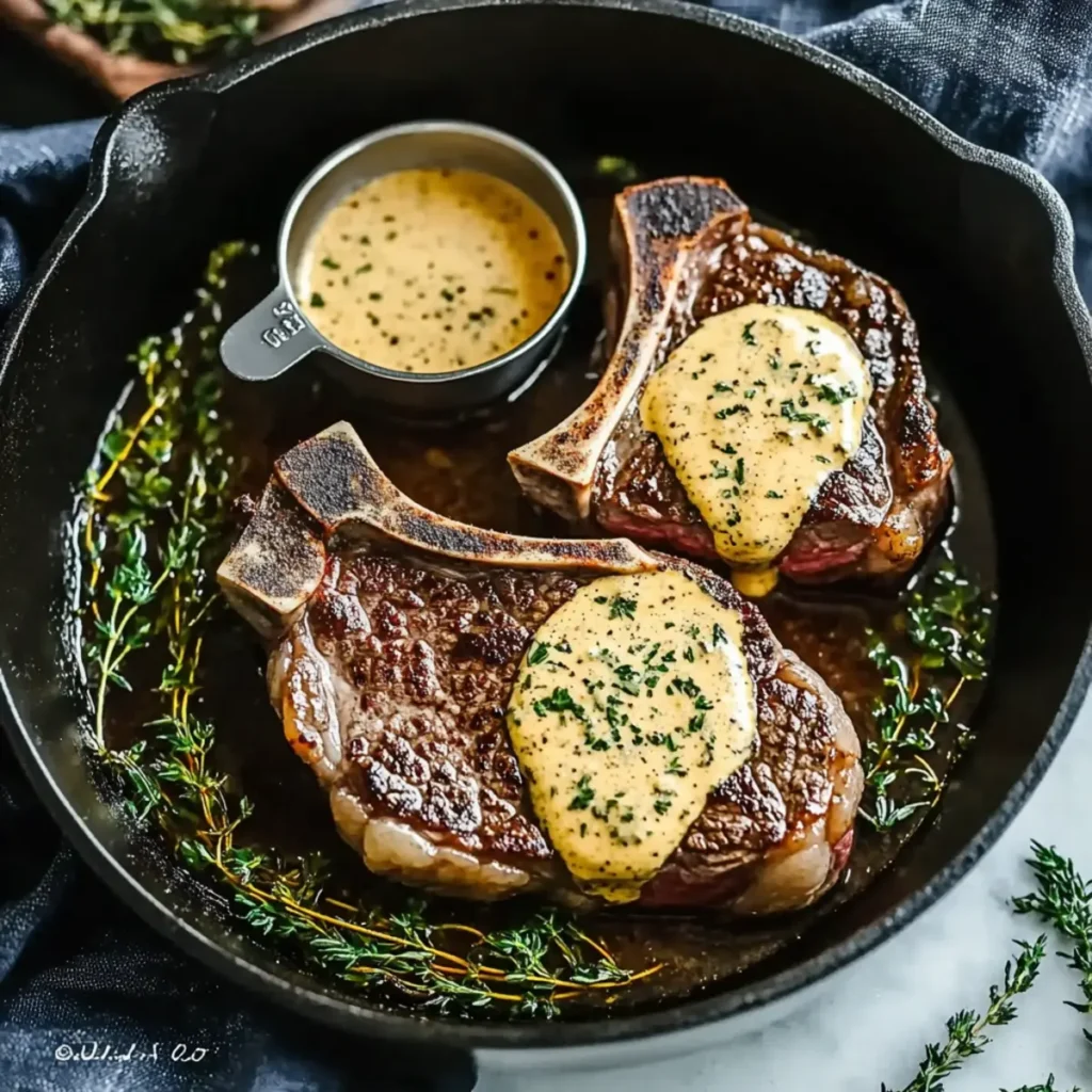 Home 43 Ultimate Juicy Oven-Baked Steak with Creamy Pan Sauce