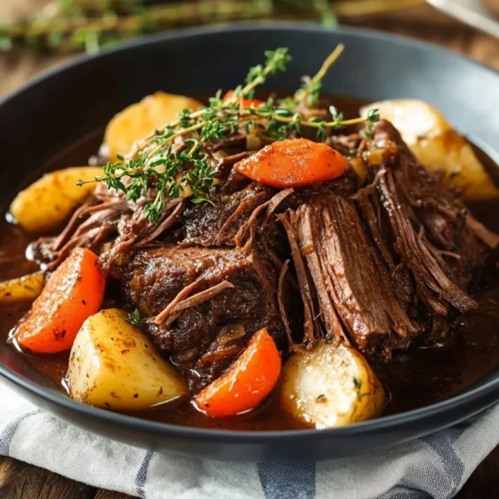 Irresistibly Tender Slow Cooker Pot Roast: Gordon Ramsay Inspired 6 Slow Cooker Pot Roast: Gordon Ramsay Inspired Recipe
