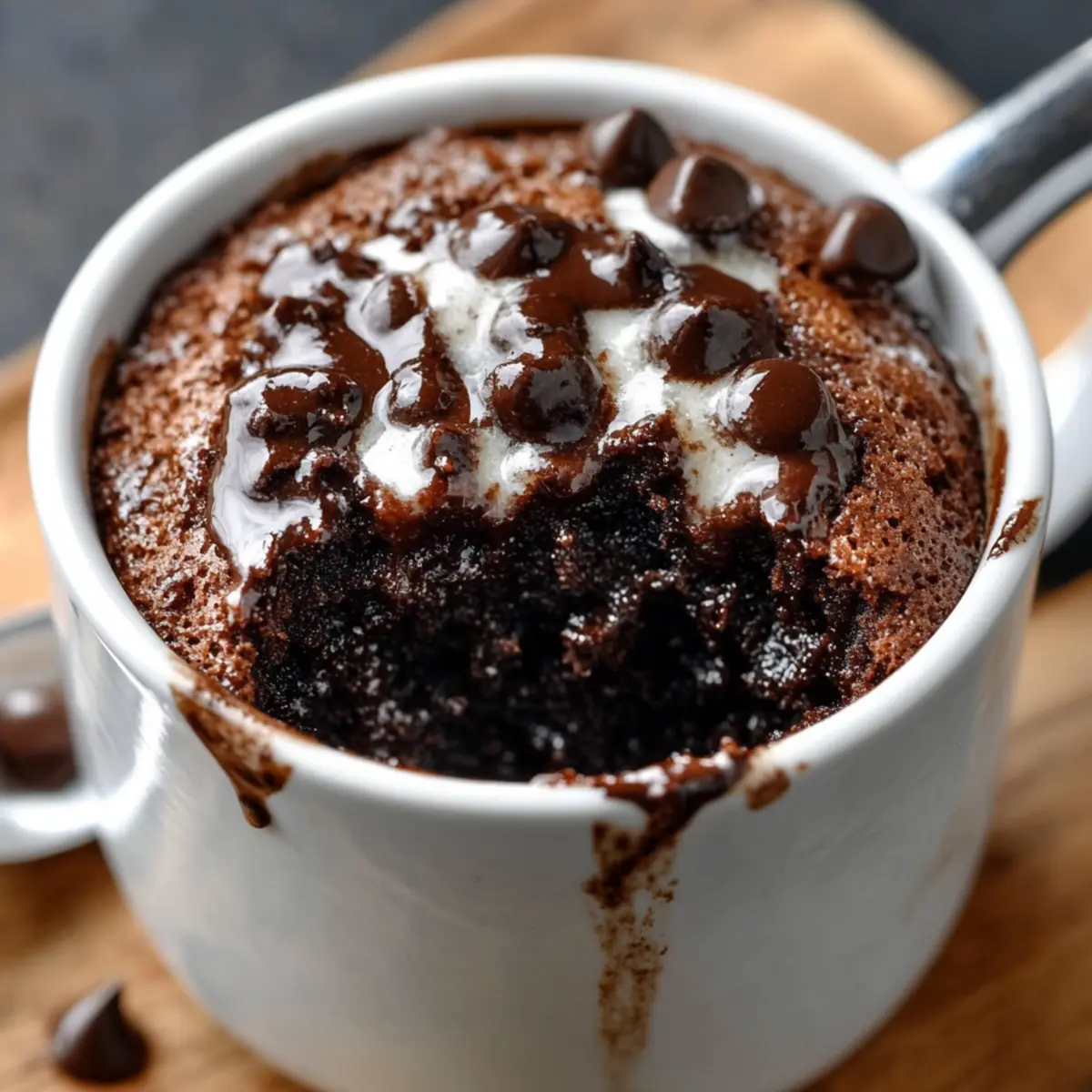 Indulge in a Quick and Easy Brownie in a Mug Delight 8 Brownie in a Mug: Quick and Easy Recipe for Dessert!