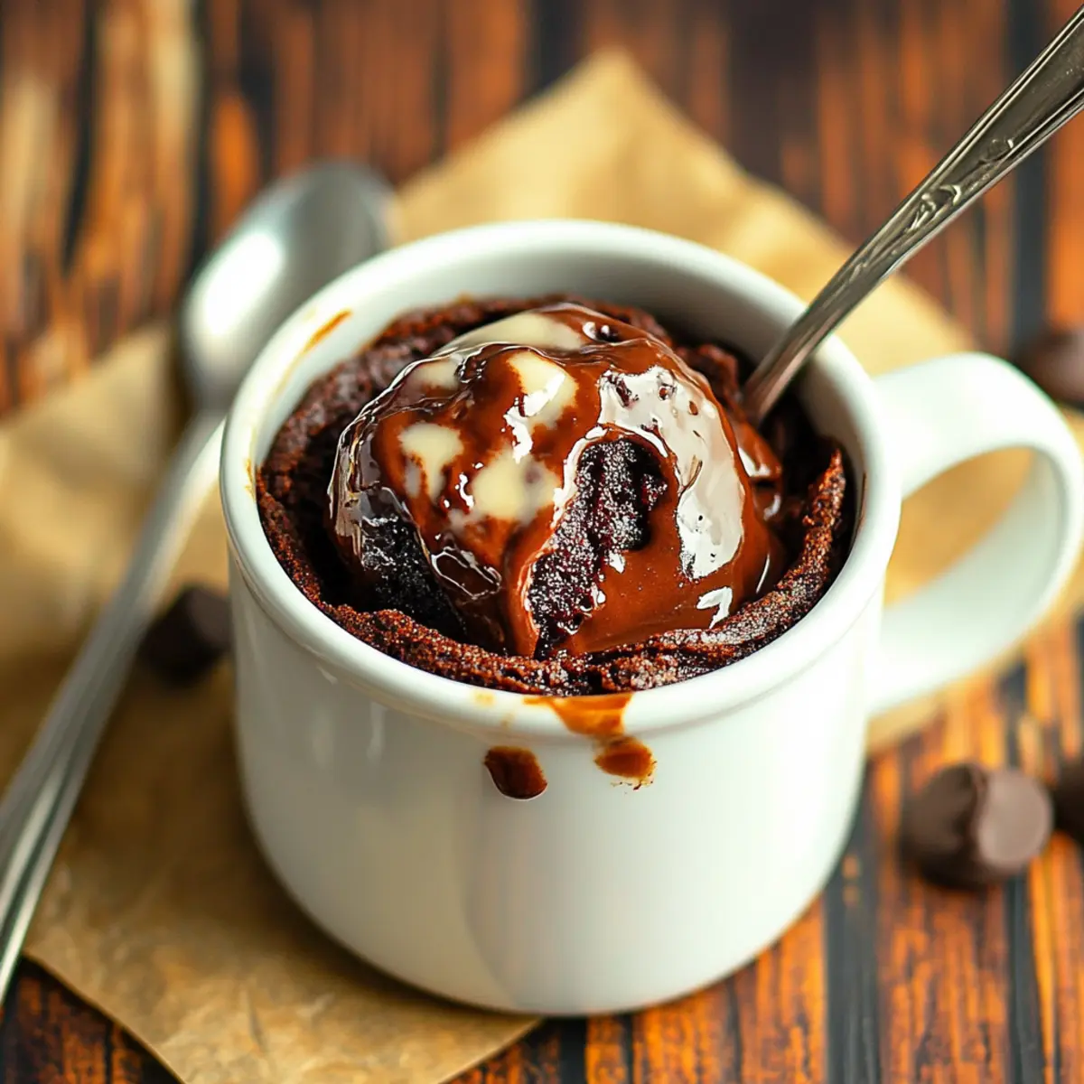 Indulge in a Sinful Gooey Brownie in a Mug in Just Minutes 4 Sinful Gooey Brownie in a Mug