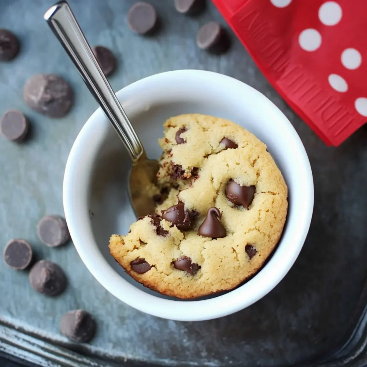 Indulge in a Microwave Chocolate Chip Cookie Bliss! 3
