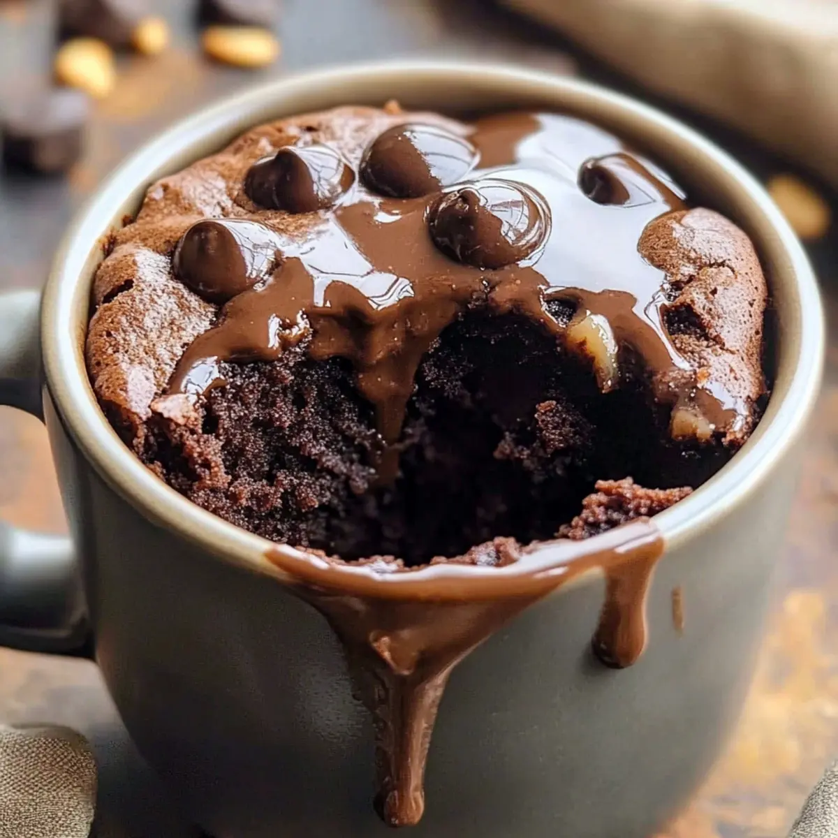 Gooey Brownie Mug Cake in Just Minutes - Your Quick Chocolate Fix 10 Gooey Brownie Mug Cake in Just Minutes