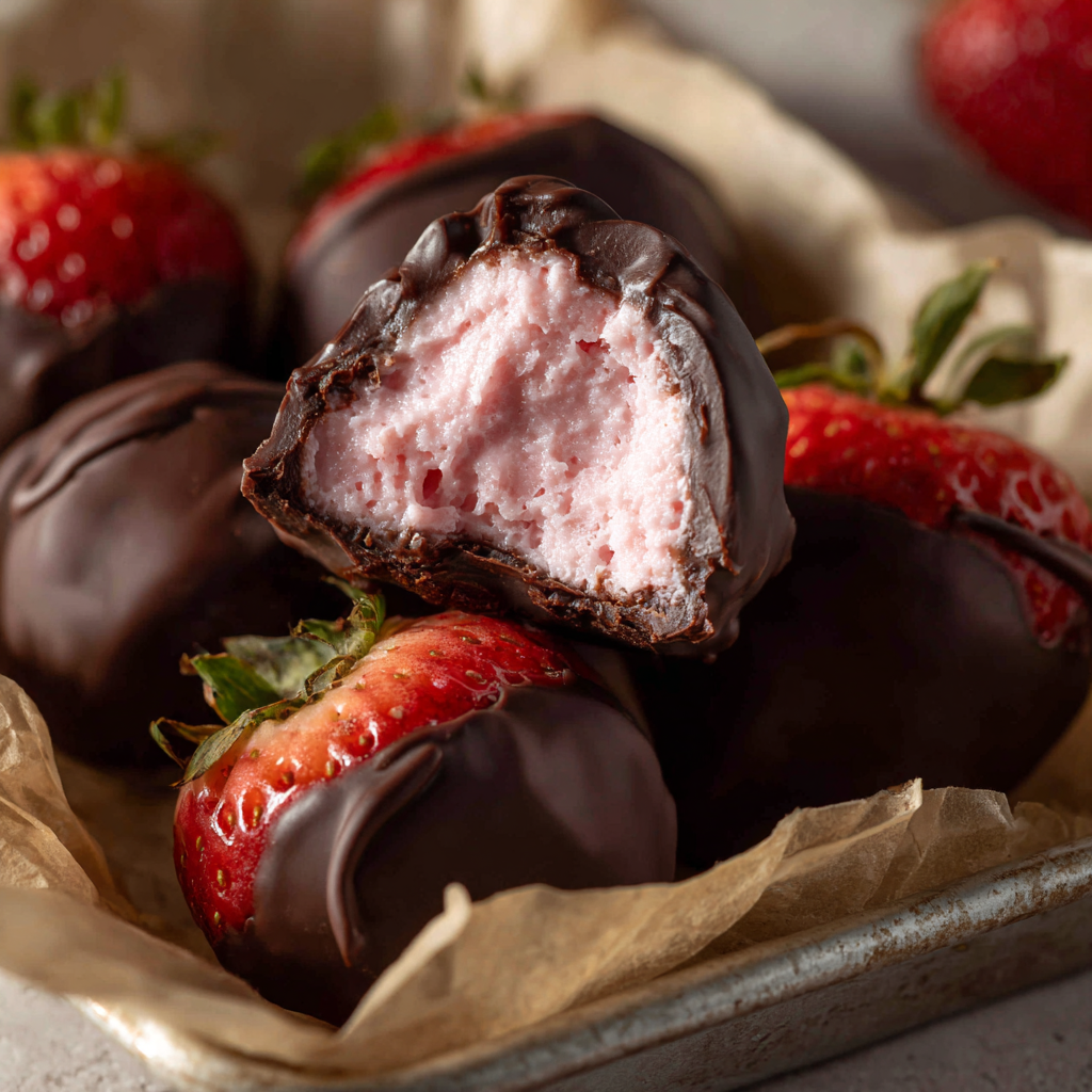 u3929625643 Chocolate Strawberry Yogurt Clusters cut open sho 3b8249bd 3cb1 491d be28 fa2a27d883d6 0