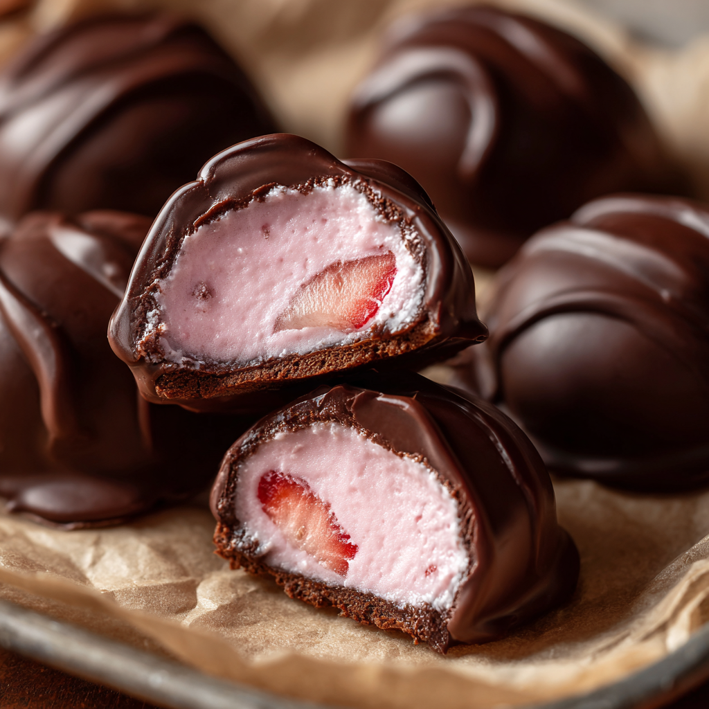 u3929625643 Chocolate Strawberry Yogurt Clusters cut open sho 3b8249bd 3cb1 491d be28 fa2a27d883d6 2