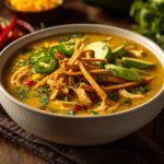 u3929625643 Creamy Chicken Tortilla Soup in a white bowl topp fb65c64b 3478 4654 bf66 5fd74f933ab8 3