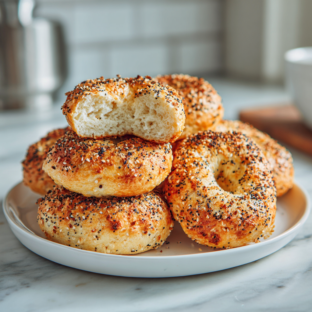 u3929625643 Fresh homemade 3 ingredient air fryer bagels on a 03c9a69d 92a5 41c6 9a17 59ee6e86afe0 0