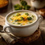 u3929625643 High Protein Broccoli Cheddar Soup in a white cer dd99ca59 73b1 4225 af61 c29cf5b50491 0