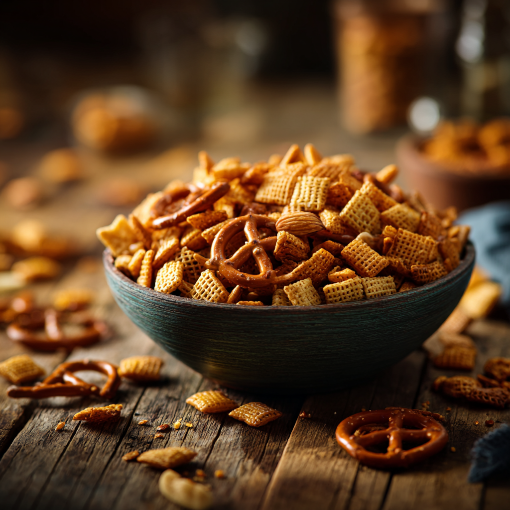u3929625643 Large bowl of ranch chex mix snack with pretzels 738ba9b9 47c4 4e8d b90a 6155d119b7d0 0