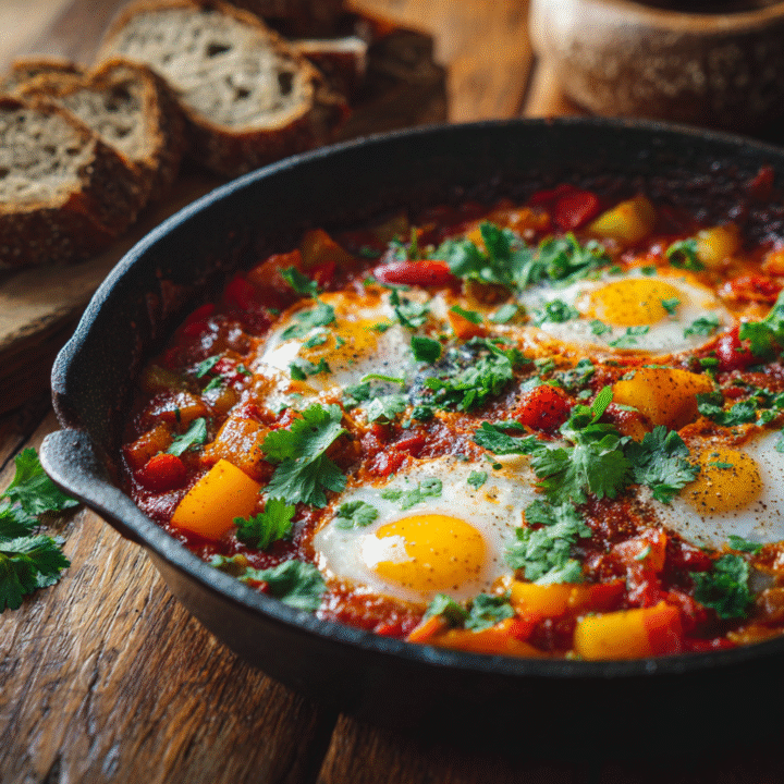 u3929625643 One pan shakshuka in cast iron skillet poached eg 1f75d139 3916 42e7 83be 763a4f2e9b49 3