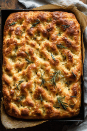 u3929625643 Overhead shot of golden Super Easy No Knead Focac a4af1f9e c4f7 408a 820c 50fd26f998ac 2