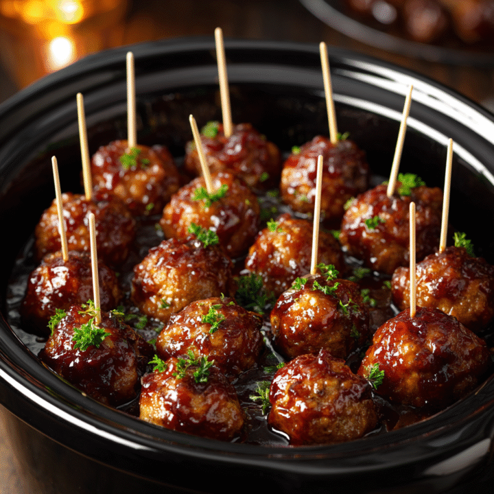 Honey BBQ Crockpot Meatballs 8 u3929625643 Sticky honey bbq crockpot meatballs in slow cooke 5ee9fa77 55f1 4f9b b639 faa8a5847902 2