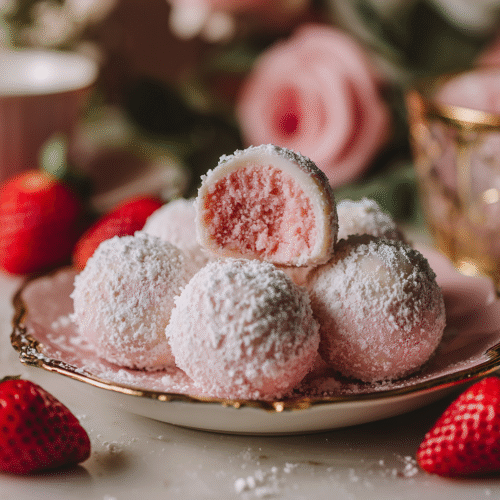 White Chocolate Strawberry Truffles That Are Creamy, Elegant, and Irresistible 2 u3929625643 White Chocolate Strawberry Truffles dusted in pow 2aaf8f3b ebe5 4e90 a397 d20d27c87a4a 1